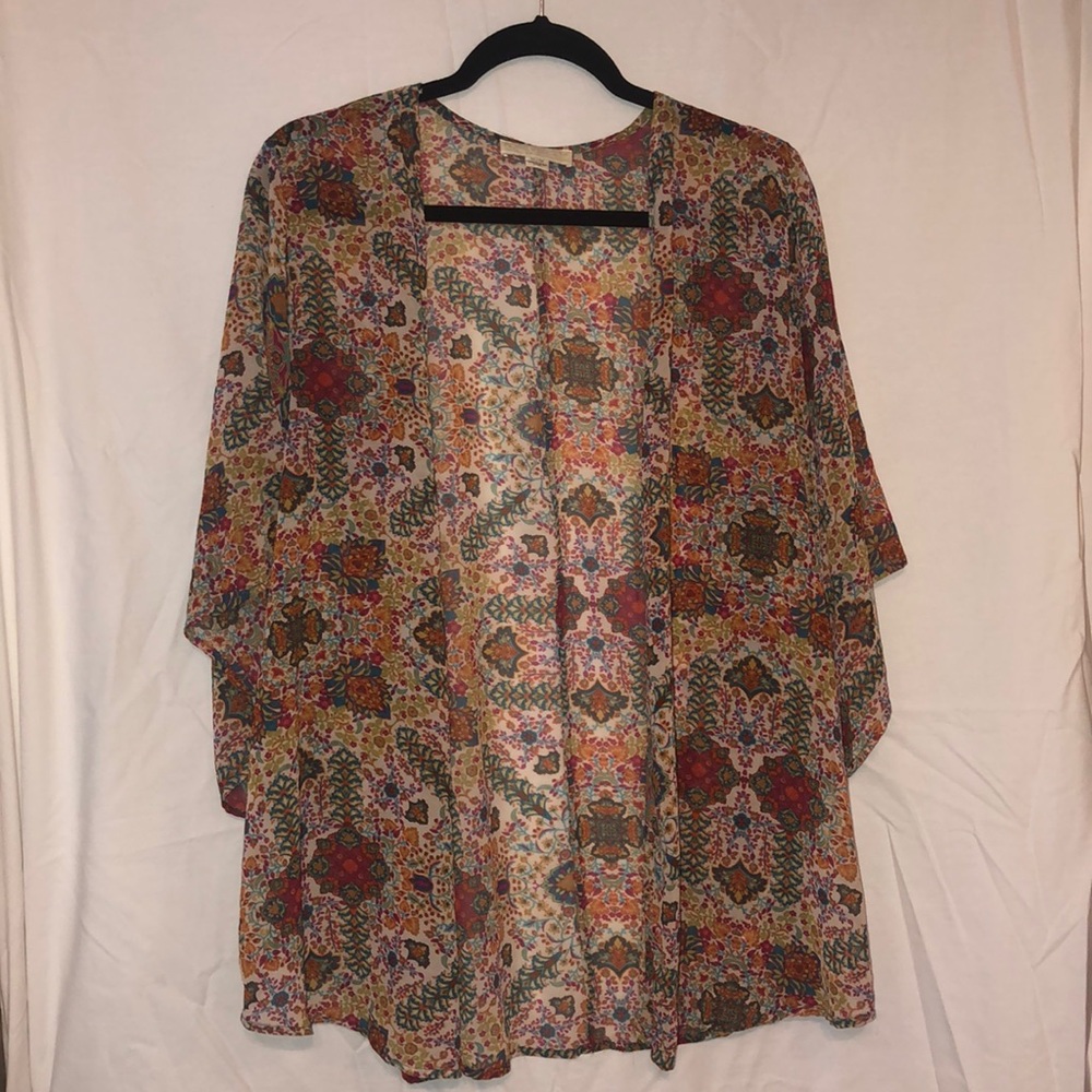 Forever 21 Multicolored Kimono